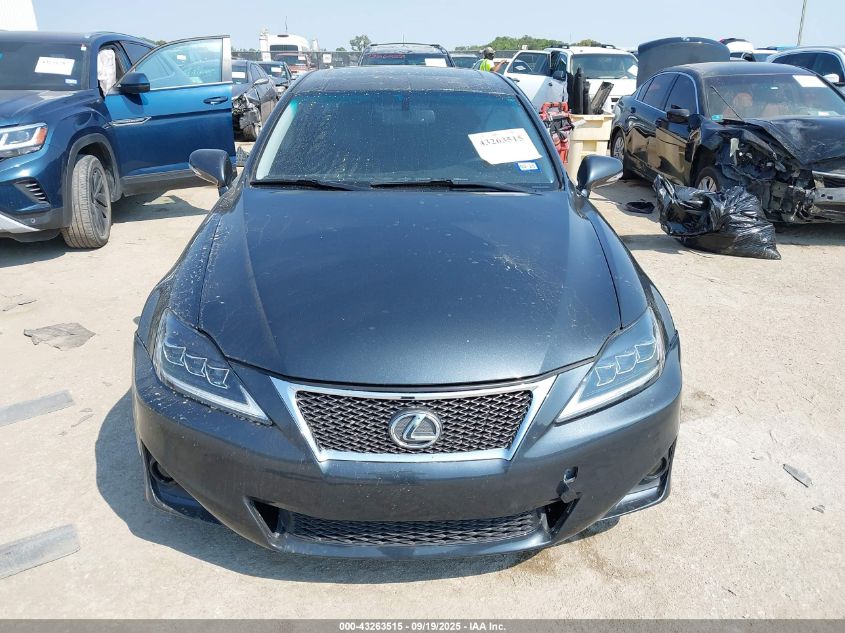 2011 Lexus Is 250 VIN: JTHBF5C24B5145287 Lot: 43263515