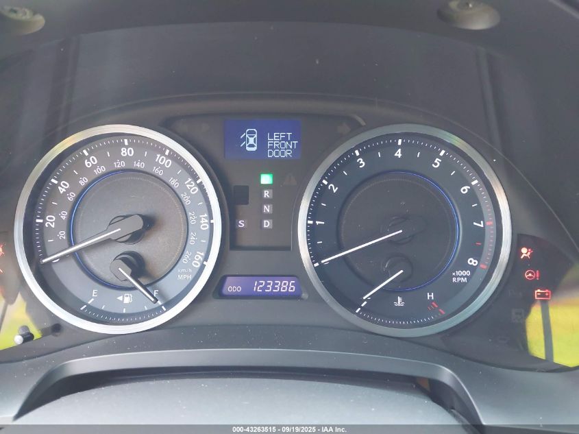 2011 Lexus Is 250 VIN: JTHBF5C24B5145287 Lot: 43263515