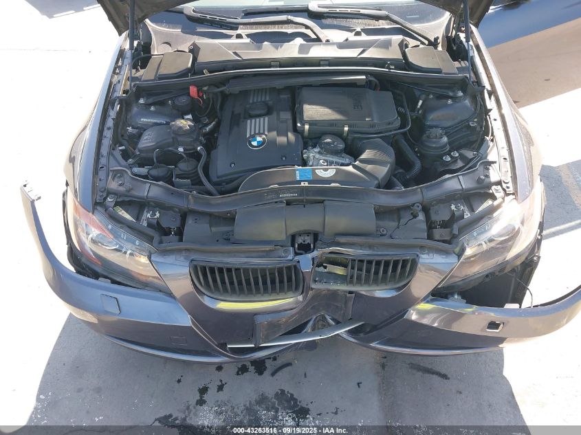 2007 BMW 335I VIN: WBAVB73527PA65739 Lot: 43263516