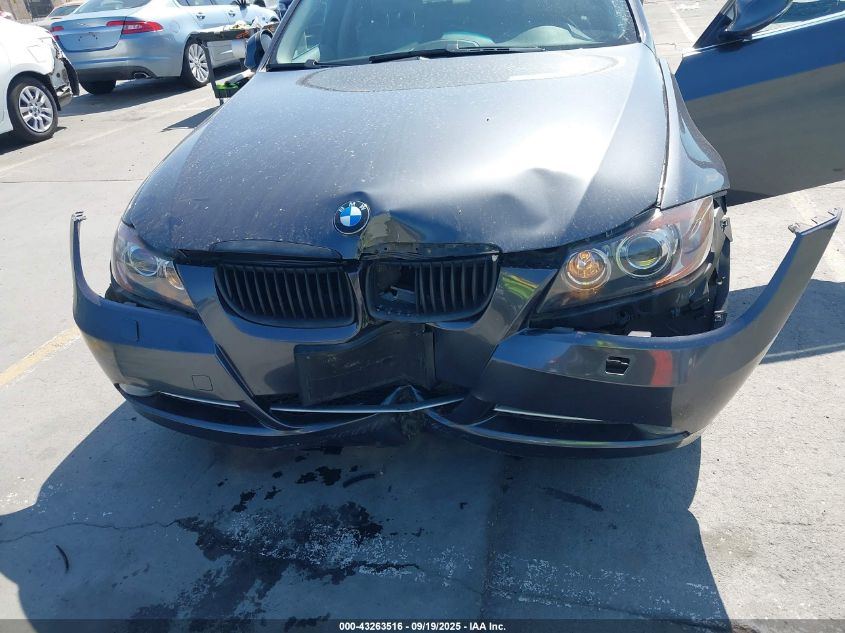 2007 BMW 335I VIN: WBAVB73527PA65739 Lot: 43263516