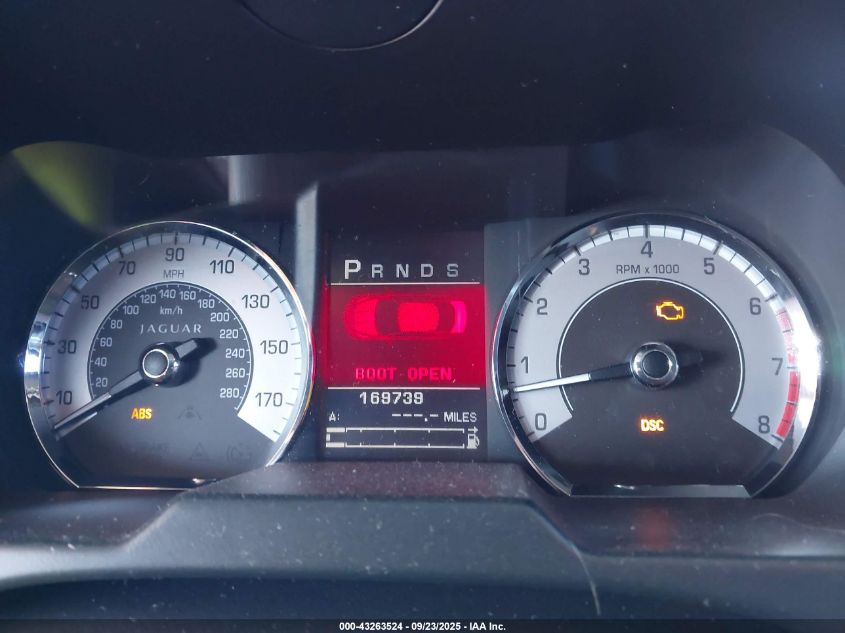 2009 Jaguar Xf Luxury VIN: SAJWA05BX9HR08084 Lot: 43263524