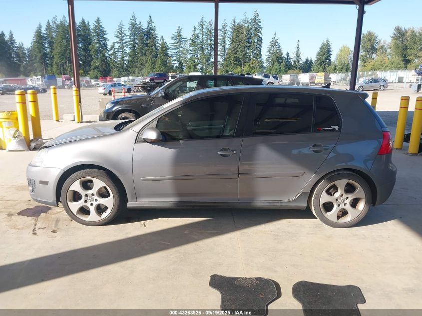 2009 Volkswagen Gti 4-Door VIN: WVWGD71K59W024364 Lot: 43263526