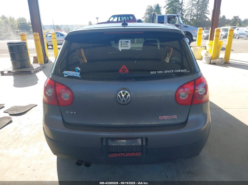 2009 Volkswagen Gti 4-Door VIN: WVWGD71K59W024364 Lot: 43263526