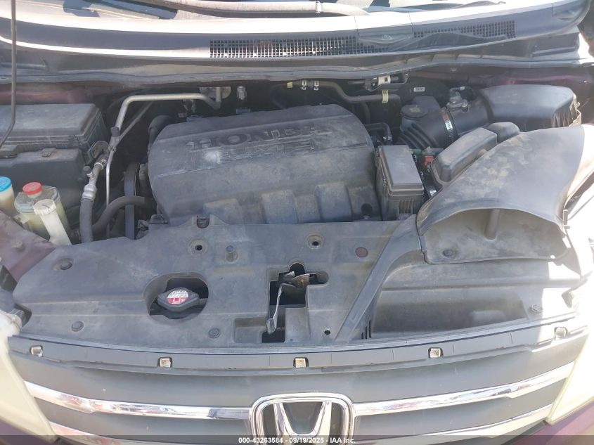 2012 Honda Odyssey Touring/Touring Elite VIN: 5FNRL5H92CB139759 Lot: 43263584