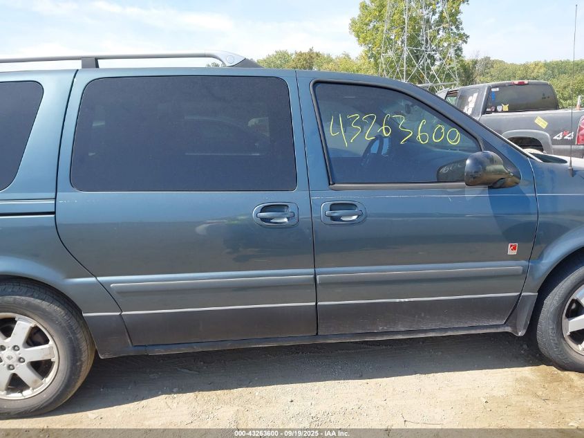 2005 Saturn Relay Fwd VIN: 5GZDV23L65D189627 Lot: 43263600