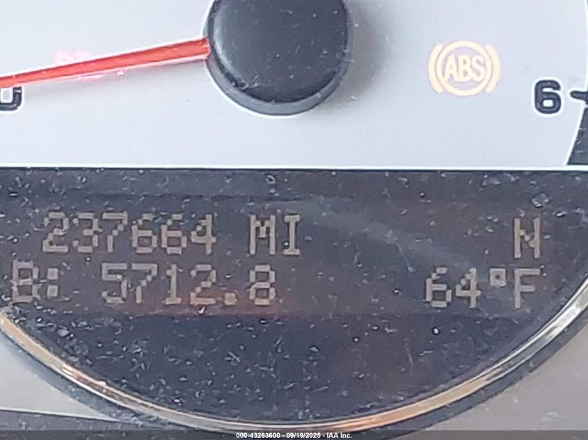 2005 Saturn Relay Fwd VIN: 5GZDV23L65D189627 Lot: 43263600