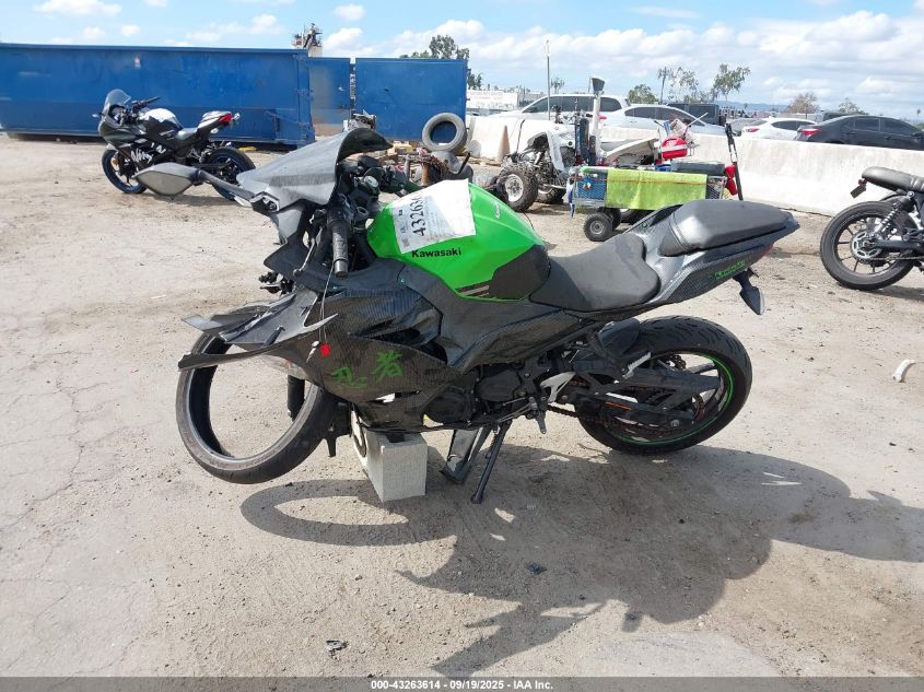 2020 Kawasaki Ex400 VIN: JKAEXKG19LDA78332 Lot: 43263614