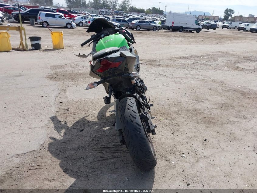 2020 Kawasaki Ex400 VIN: JKAEXKG19LDA78332 Lot: 43263614