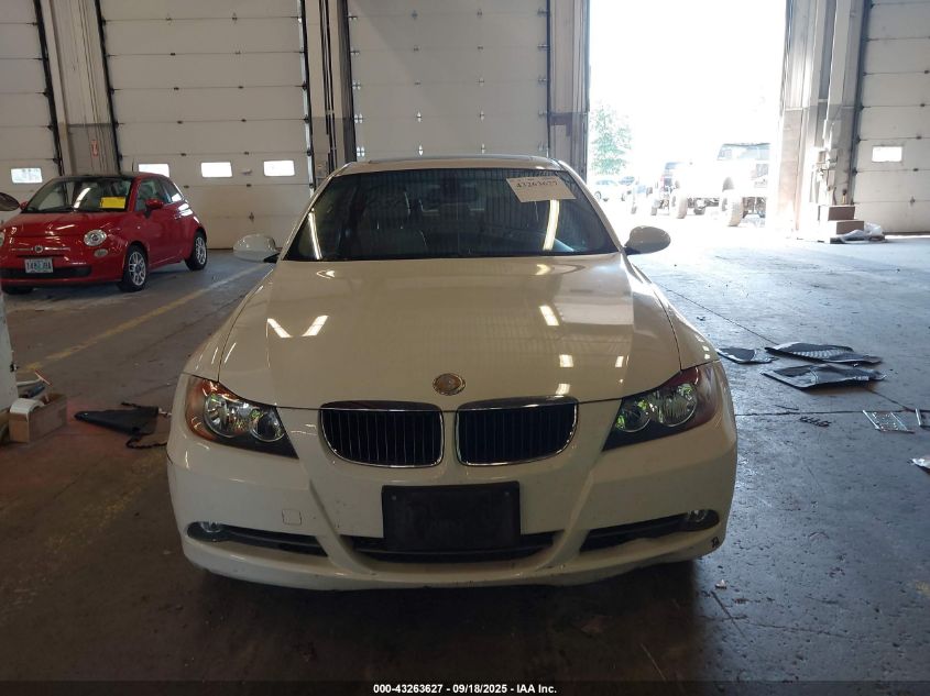 2008 BMW 328I VIN: WBAVA37598NL19821 Lot: 43263627