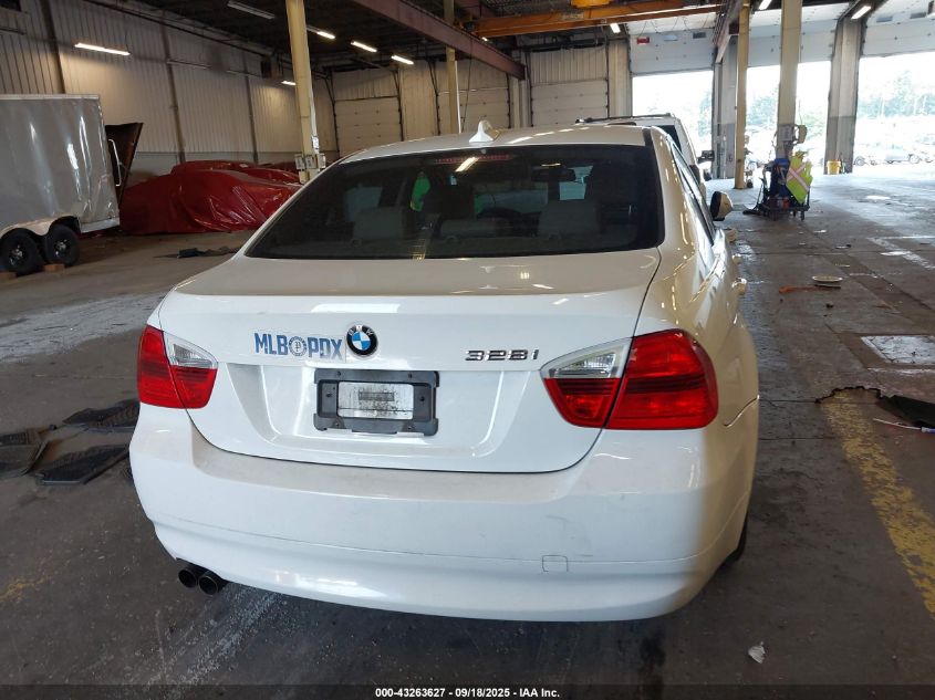 2008 BMW 328I VIN: WBAVA37598NL19821 Lot: 43263627