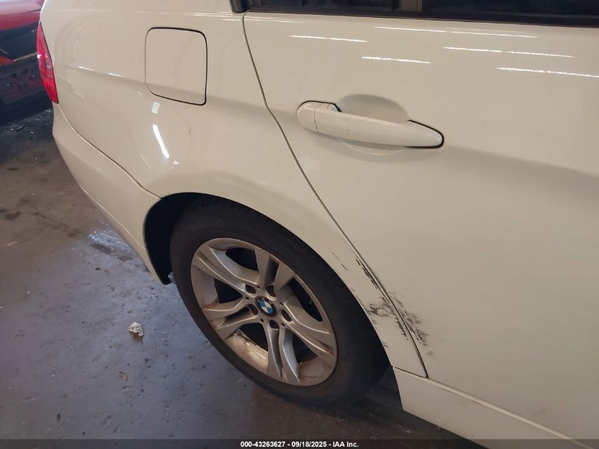 2008 BMW 328I VIN: WBAVA37598NL19821 Lot: 43263627