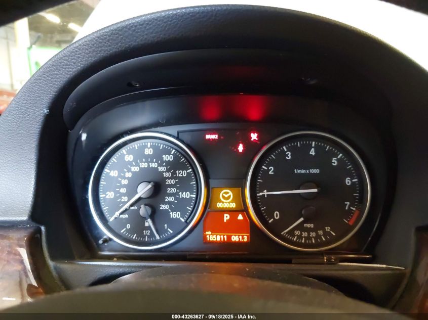 2008 BMW 328I VIN: WBAVA37598NL19821 Lot: 43263627