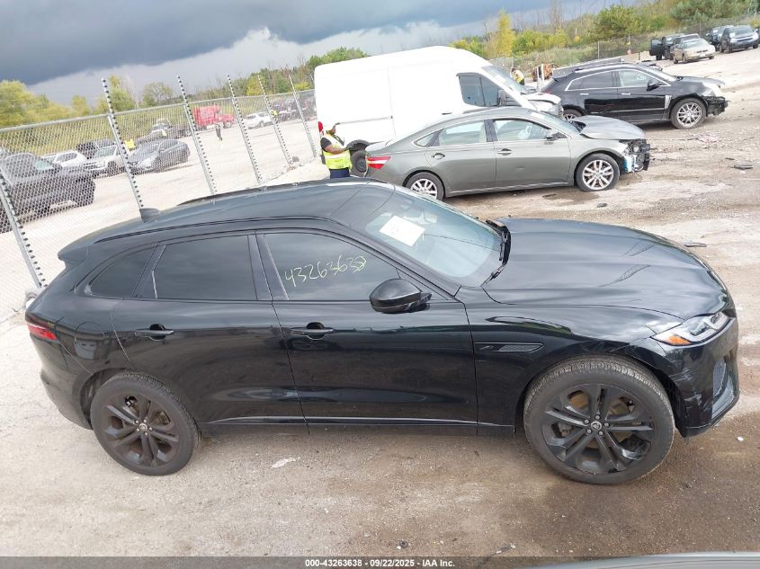 2024 Jaguar F-Pace R-Dynamic S P400 Awd Automatic VIN: SADCT2FU2RA726142 Lot: 43263638