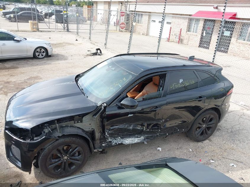 2024 Jaguar F-Pace R-Dynamic S P400 Awd Automatic VIN: SADCT2FU2RA726142 Lot: 43263638