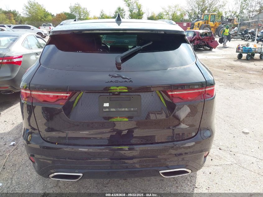 2024 Jaguar F-Pace R-Dynamic S P400 Awd Automatic VIN: SADCT2FU2RA726142 Lot: 43263638