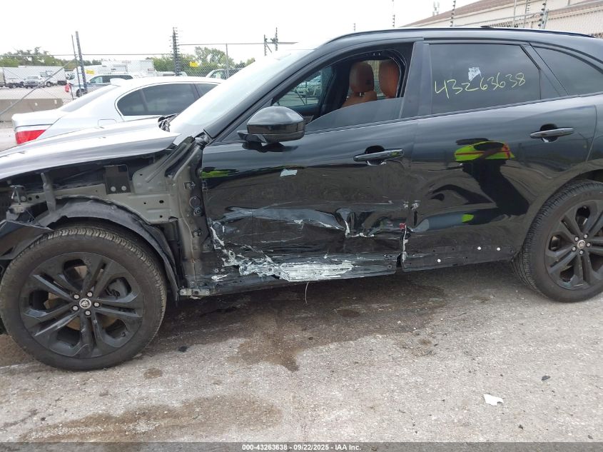 2024 Jaguar F-Pace R-Dynamic S P400 Awd Automatic VIN: SADCT2FU2RA726142 Lot: 43263638