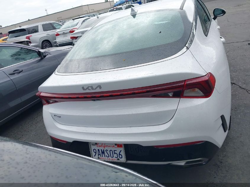 2022 Kia K5 Lxs VIN: 5XXG14J2XNG138265 Lot: 43263643