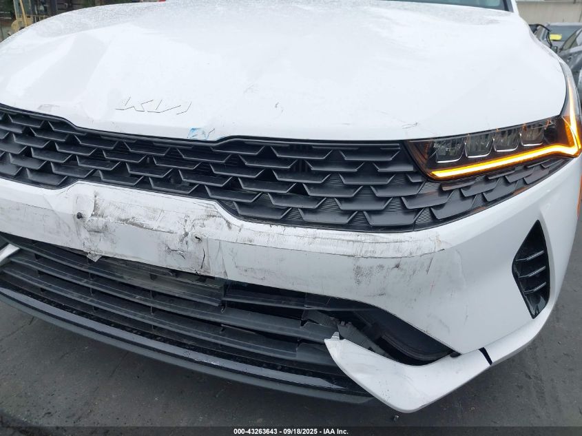 2022 Kia K5 Lxs VIN: 5XXG14J2XNG138265 Lot: 43263643