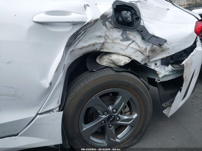 2022 Kia K5 Lxs VIN: 5XXG14J2XNG138265 Lot: 43263643