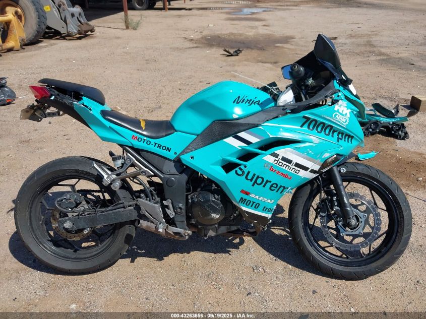 2015 Kawasaki Ex300 B VIN: JKAEX8B17FDA22047 Lot: 43263656