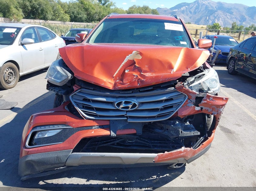 2018 HYUNDAI SANTA FE SPORT 2.4L 5XYZU3LB8JG523000