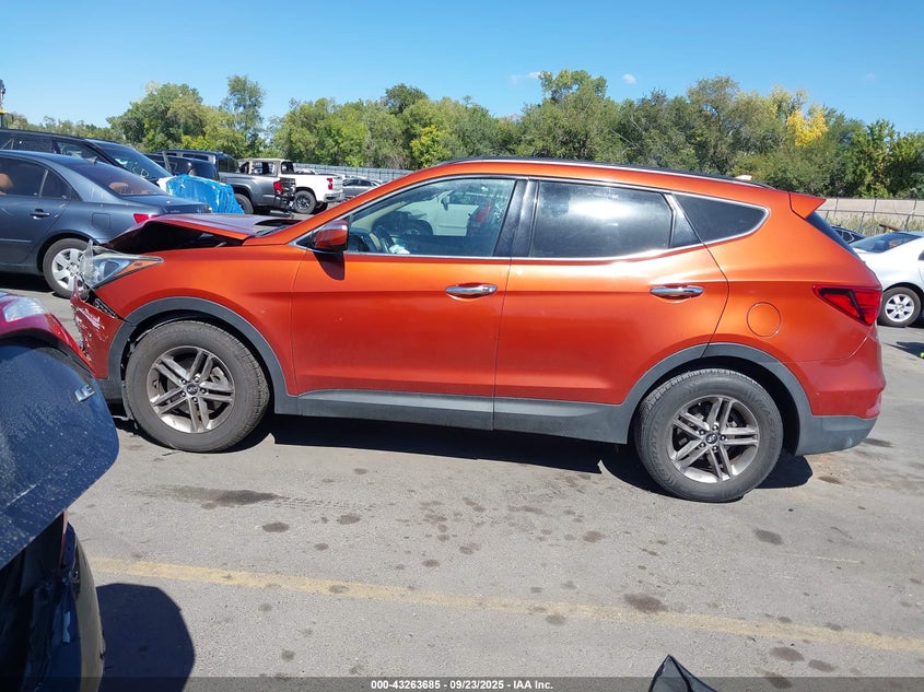 2018 HYUNDAI SANTA FE SPORT 2.4L 5XYZU3LB8JG523000