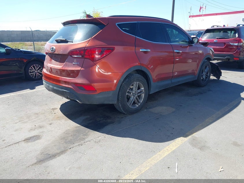 2018 HYUNDAI SANTA FE SPORT 2.4L 5XYZU3LB8JG523000