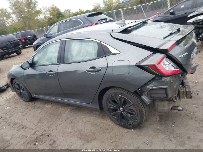 2019 Honda Civic Ex-L VIN: SHHFK7H88KU218259 Lot: 43263691