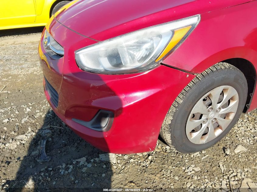 2017 Hyundai Accent Se VIN: KMHCT4AE1HU213934 Lot: 43263697