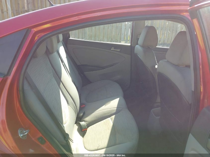 2017 Hyundai Accent Se VIN: KMHCT4AE1HU213934 Lot: 43263697