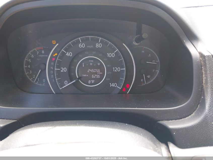 2012 Honda Cr-V Ex-L VIN: 5J6RM3H73CL037913 Lot: 43263737