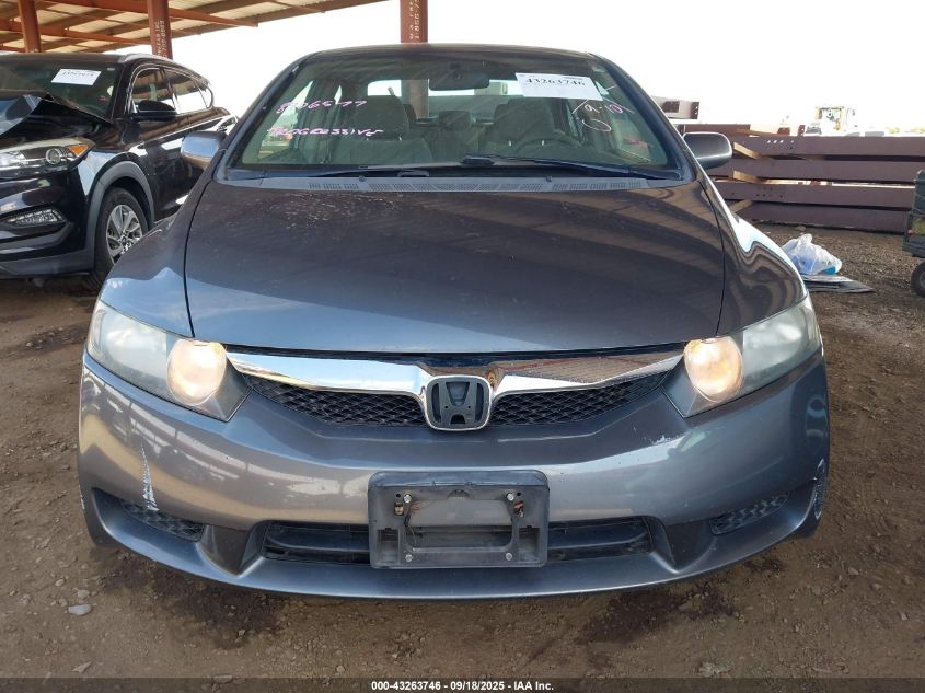 2009 Honda Civic Lx VIN: 2HGFA165X9H350116 Lot: 43263746