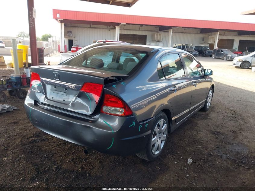 2009 Honda Civic Lx VIN: 2HGFA165X9H350116 Lot: 43263746