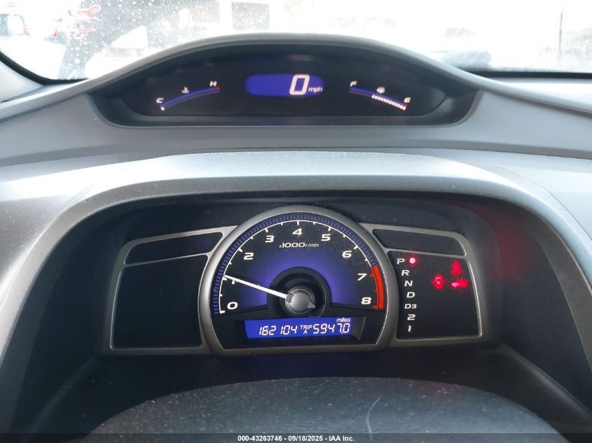 2009 Honda Civic Lx VIN: 2HGFA165X9H350116 Lot: 43263746