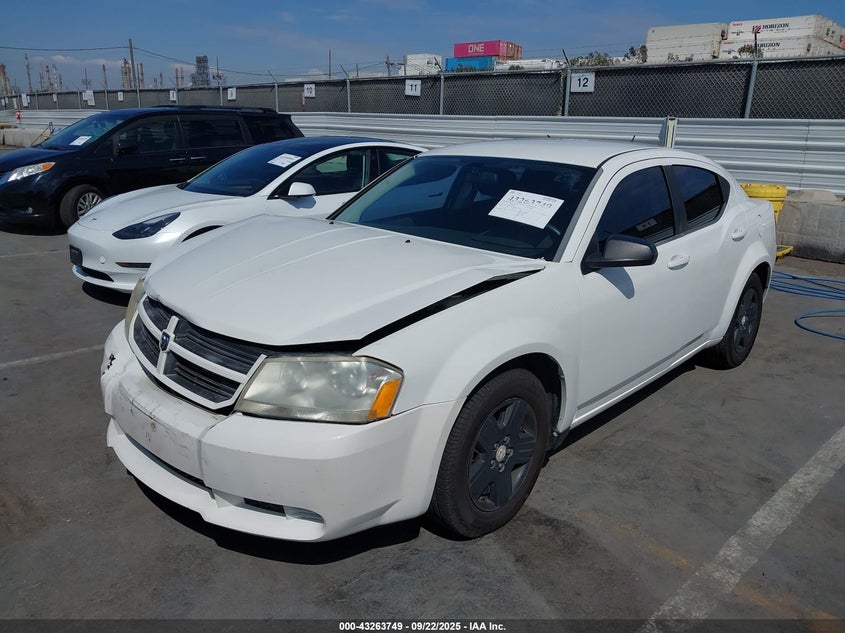 Vin: 1b3cc4fbxan184583, lot: 43758317, dodge avenger sxt 20102