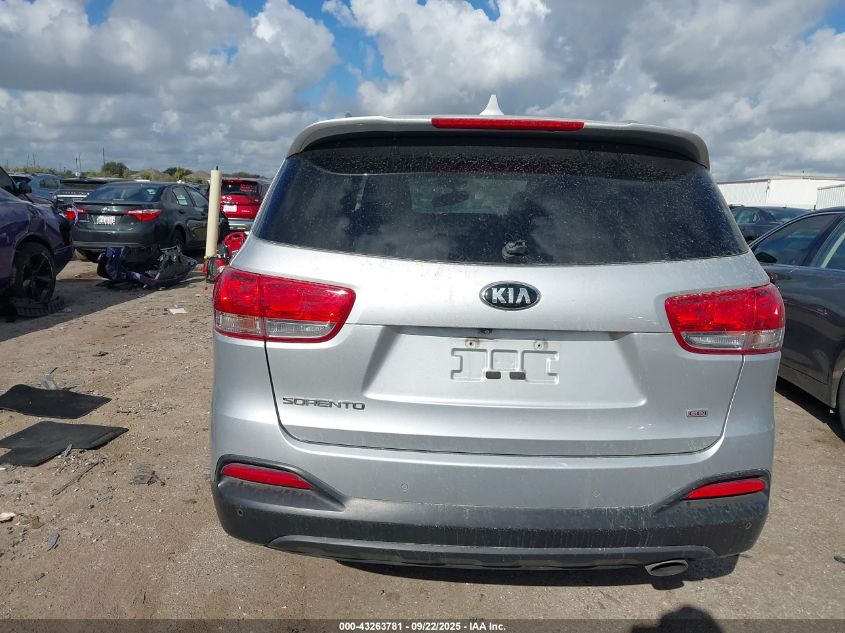 2016 Kia Sorento 2.4L Lx VIN: 5XYPG4A32GG083011 Lot: 43263781