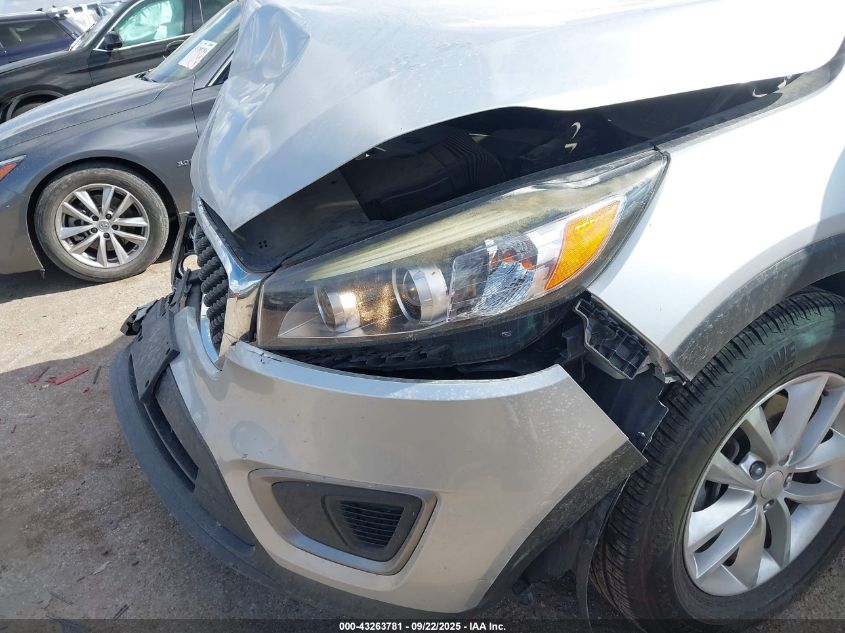 2016 Kia Sorento 2.4L Lx VIN: 5XYPG4A32GG083011 Lot: 43263781