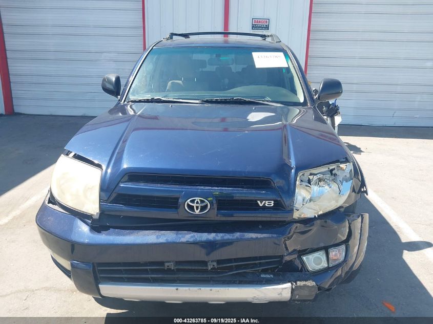 2004 Toyota 4Runner Sr5 V8 VIN: JTEZT14RX48003911 Lot: 43263785