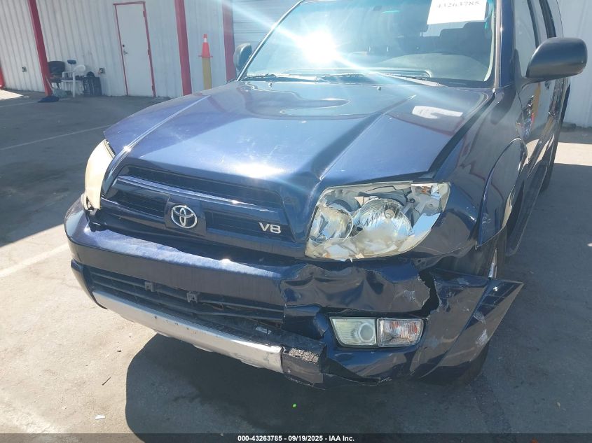 2004 Toyota 4Runner Sr5 V8 VIN: JTEZT14RX48003911 Lot: 43263785