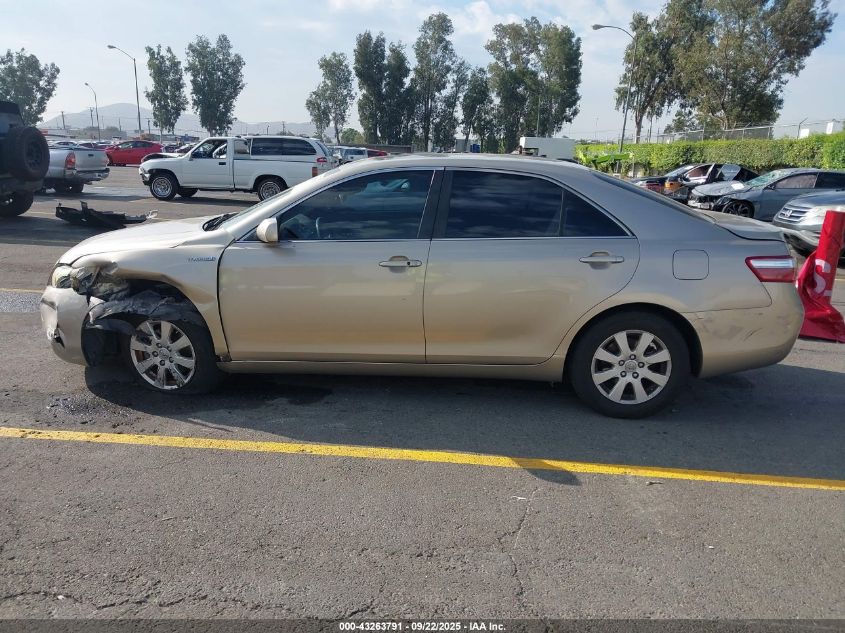 2007 Toyota Camry Hybrid VIN: JTNBB46KX73028735 Lot: 43263791