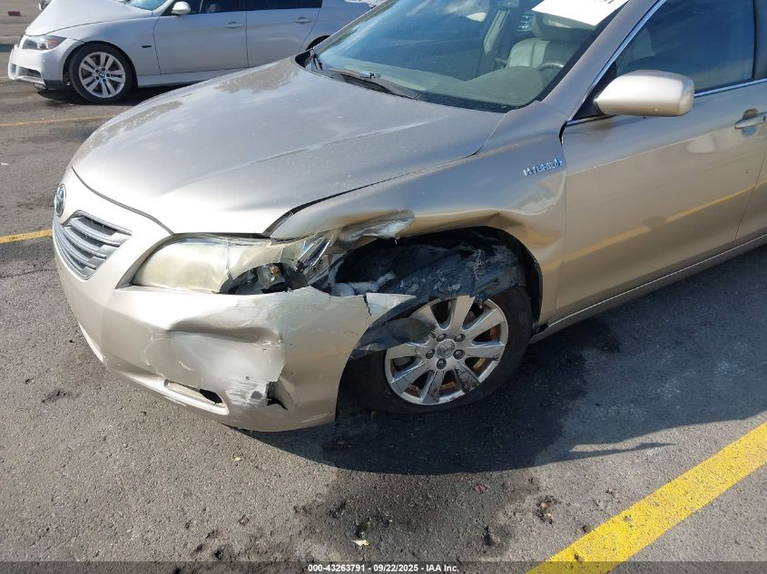 2007 Toyota Camry Hybrid VIN: JTNBB46KX73028735 Lot: 43263791