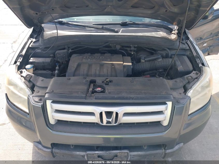 2006 Honda Pilot Ex-L VIN: 2HKYF18756H553716 Lot: 43263876