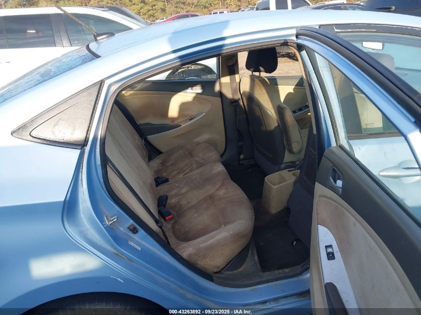 2013 Hyundai Accent Gls VIN: KMHCT4AE5DU459055 Lot: 43263892