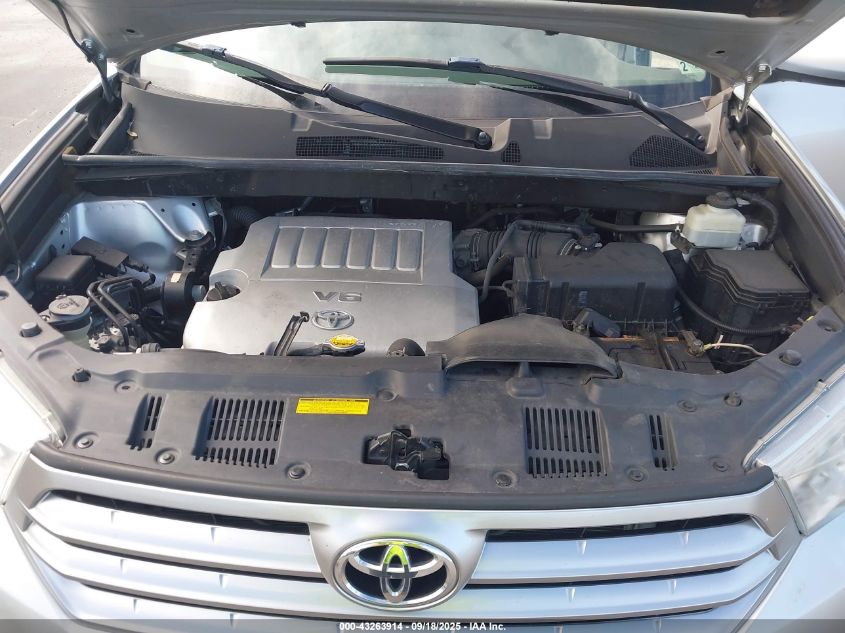 2012 Toyota Highlander Base V6 VIN: 5TDZK3EH1CS056614 Lot: 43263914