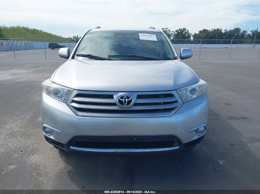 2012 Toyota Highlander Base V6 VIN: 5TDZK3EH1CS056614 Lot: 43263914