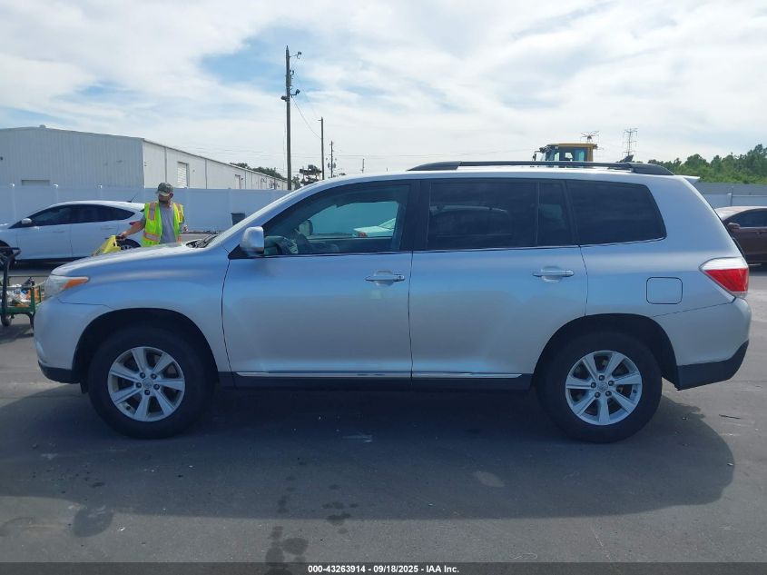 2012 Toyota Highlander Base V6 VIN: 5TDZK3EH1CS056614 Lot: 43263914