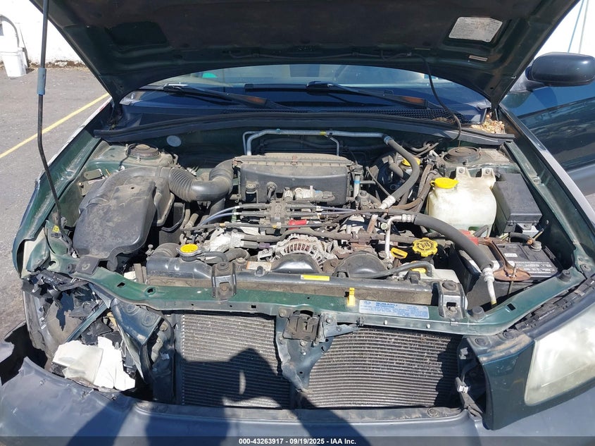 2004 Subaru Forester 2.5X VIN: JF1SG63684H700529 Lot: 43263917