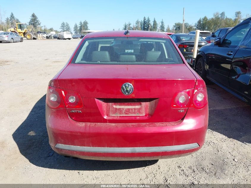 2006 Volkswagen Jetta Tdi VIN: 3VWST71K96M637819 Lot: 43263923