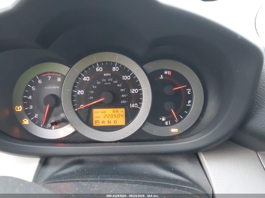 2008 Toyota Rav4 VIN: JTMBD33V186064658 Lot: 43263925