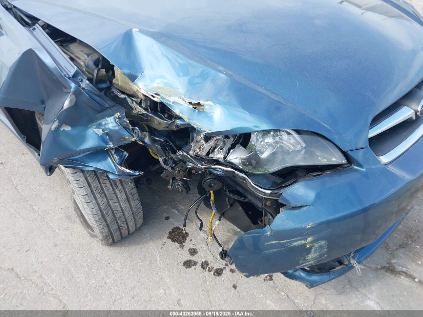 2005 Subaru Legacy 2.5I Limited VIN: 4S3BP626557330045 Lot: 43263958